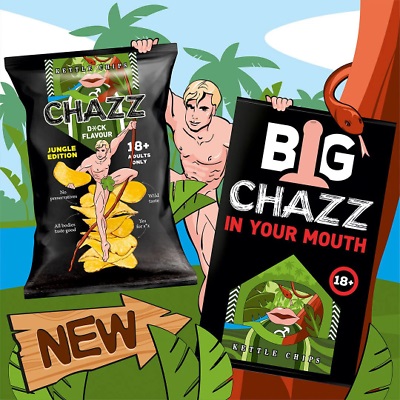 Patatine chips gusto Dick - Chazz 90g.